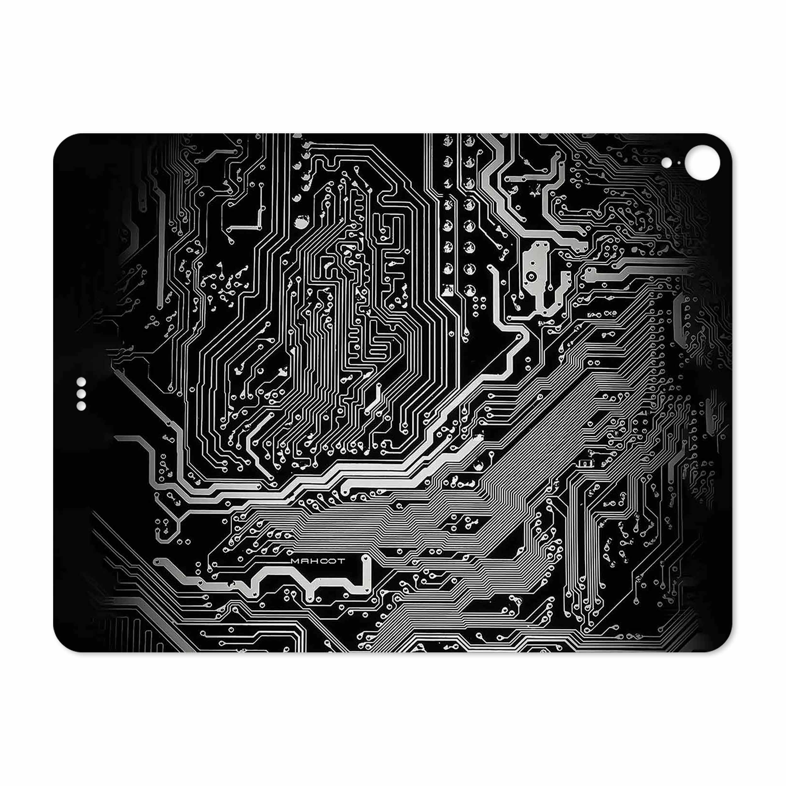 برچسب پوششی ماهوت مدل Black Printed Circuit Board مناسب برای تبلت اپل iPad Pro 12.9 (GEN 3) 2018 A1876