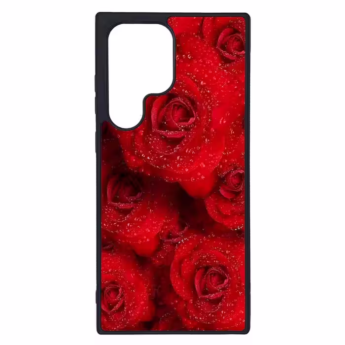 کاور طرح گل رز کد G-012 مناسب برای گوشی موبایل سامسونگ Galaxy S23 Ultra | دیجی قاب دونی