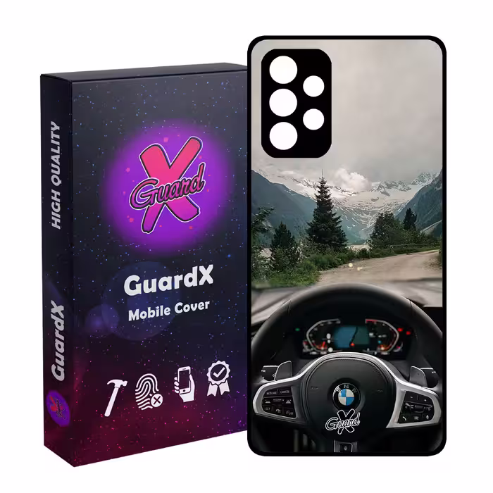 کاور گارد ایکس طرح BMW مدل Glass10346 مناسب برای گوشی موبایل سامسونگ Galaxy A53