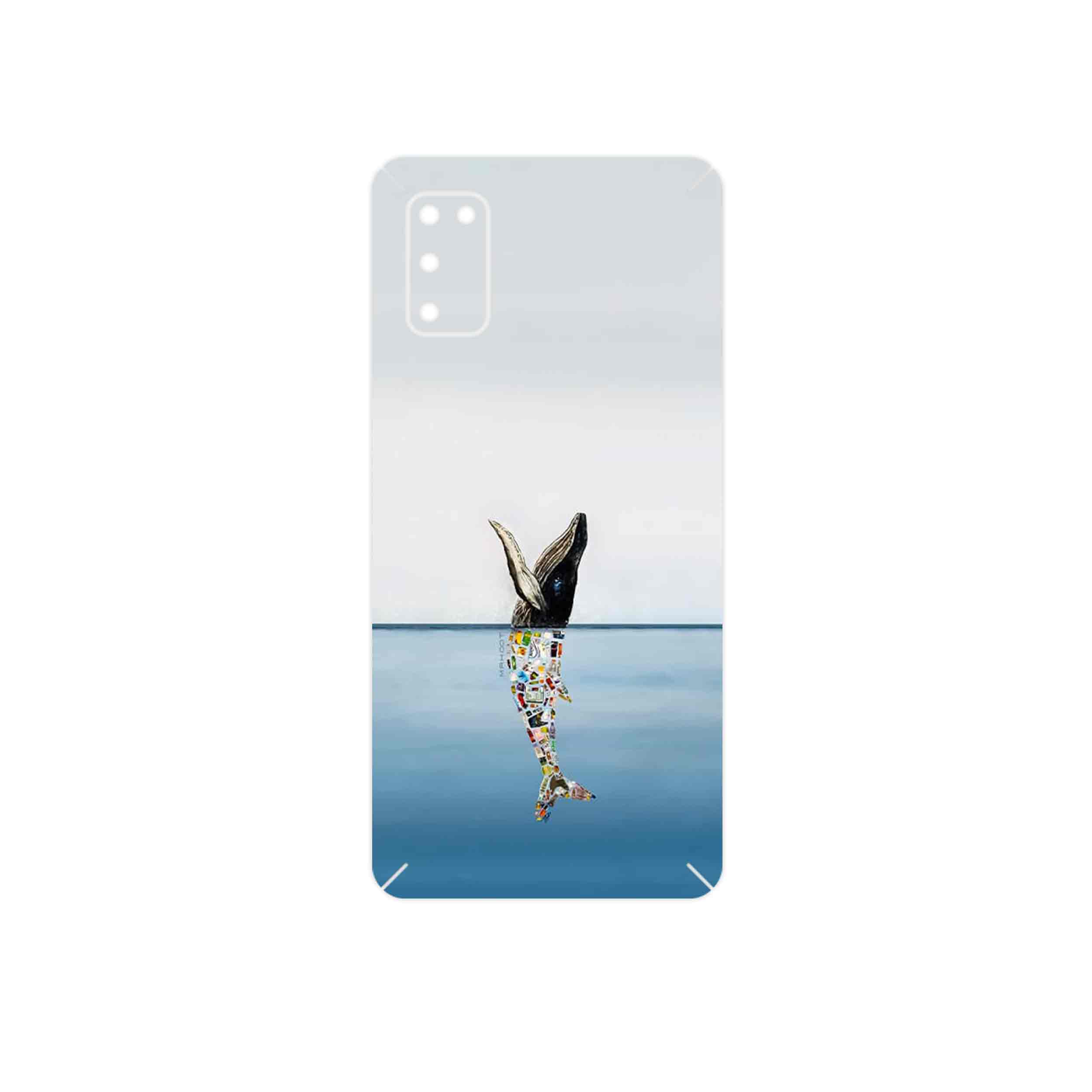 برچسب پوششی ماهوت مدل Collage of Sea Trash مناسب برای گوشی موبایل سامسونگ Galaxy A41