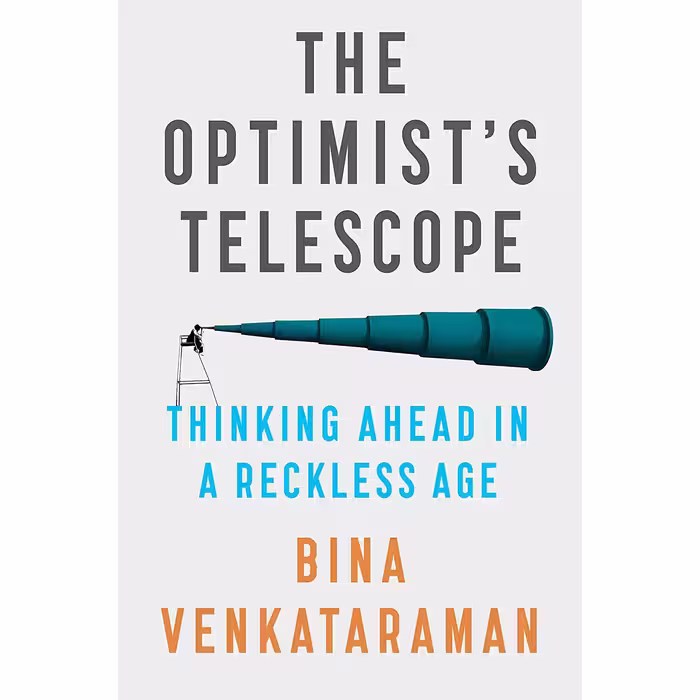 کتاب The Optimist,s Telescope اثر Bina Venkataraman انتشارات Riverhead Books