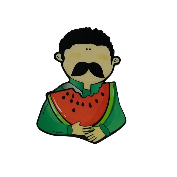 ابزار تزیین کیک به گز مدل یلدا با عیالمون