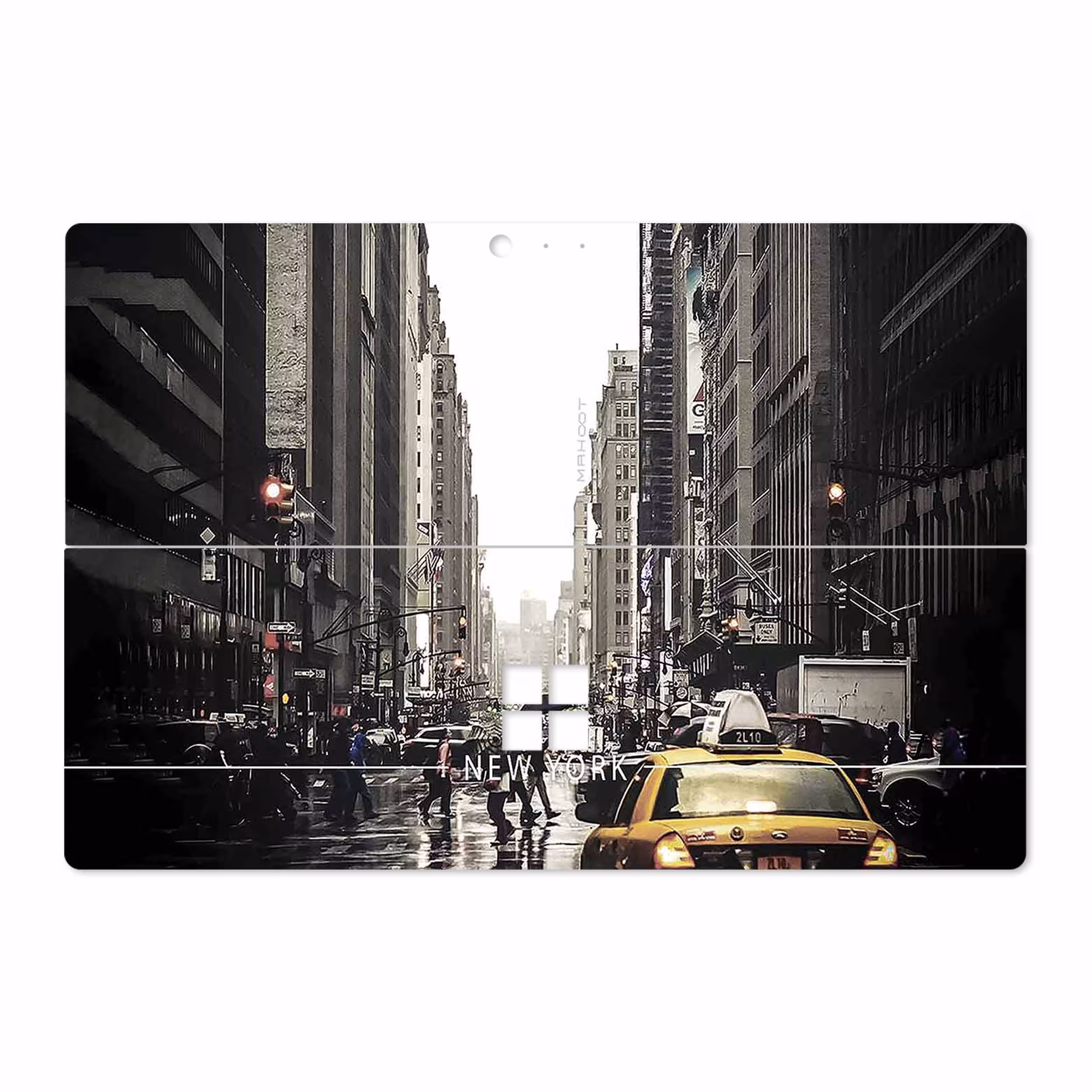 برچسب پوششی ماهوت مدل New York City مناسب برای تبلت مایکروسافت Surface Pro 4 2015