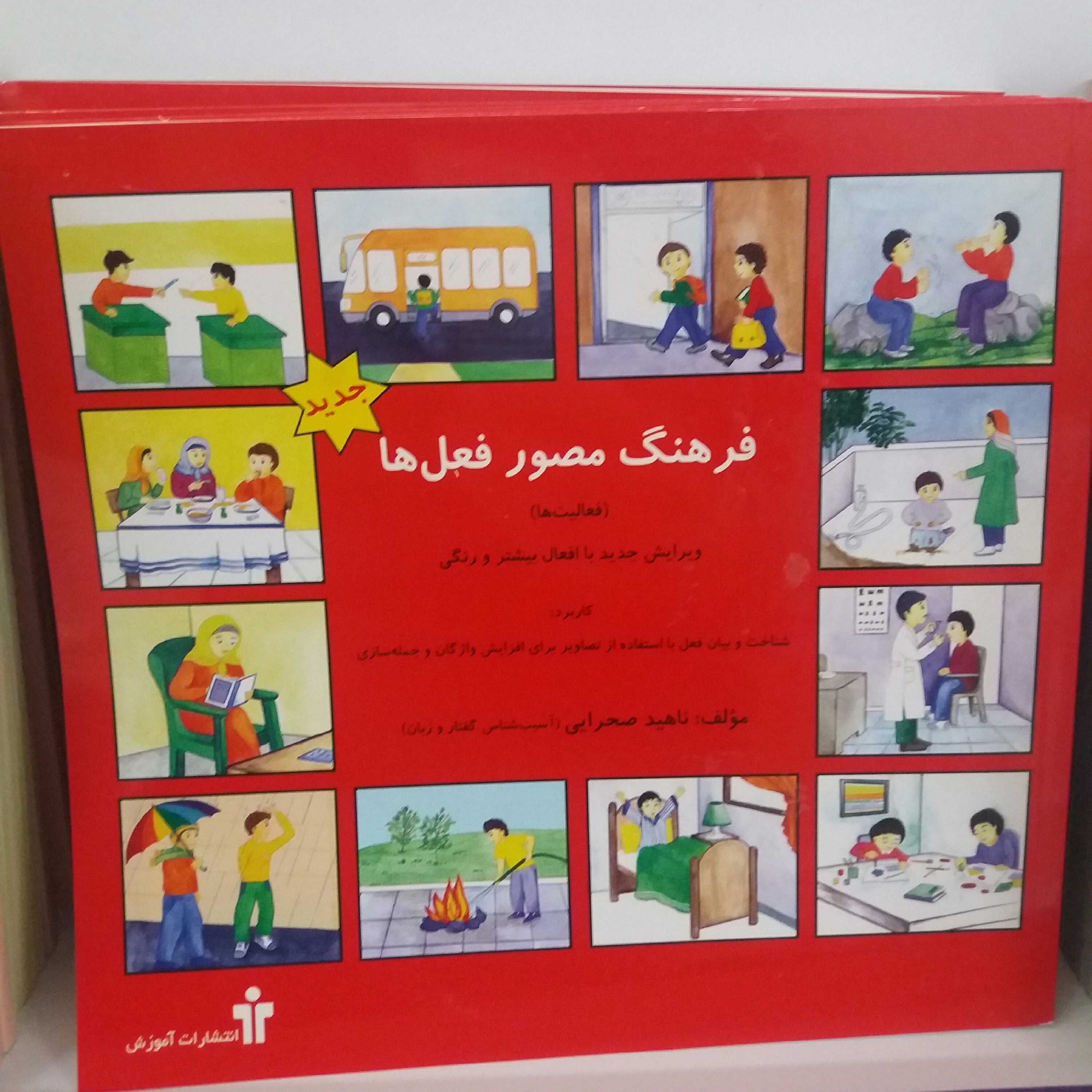 کتاب فرهنگ مصور فعل ها