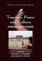 خرید و دانلود نسخه کامل کتاب Tourism, power and culture : anthropological insights - PDF
