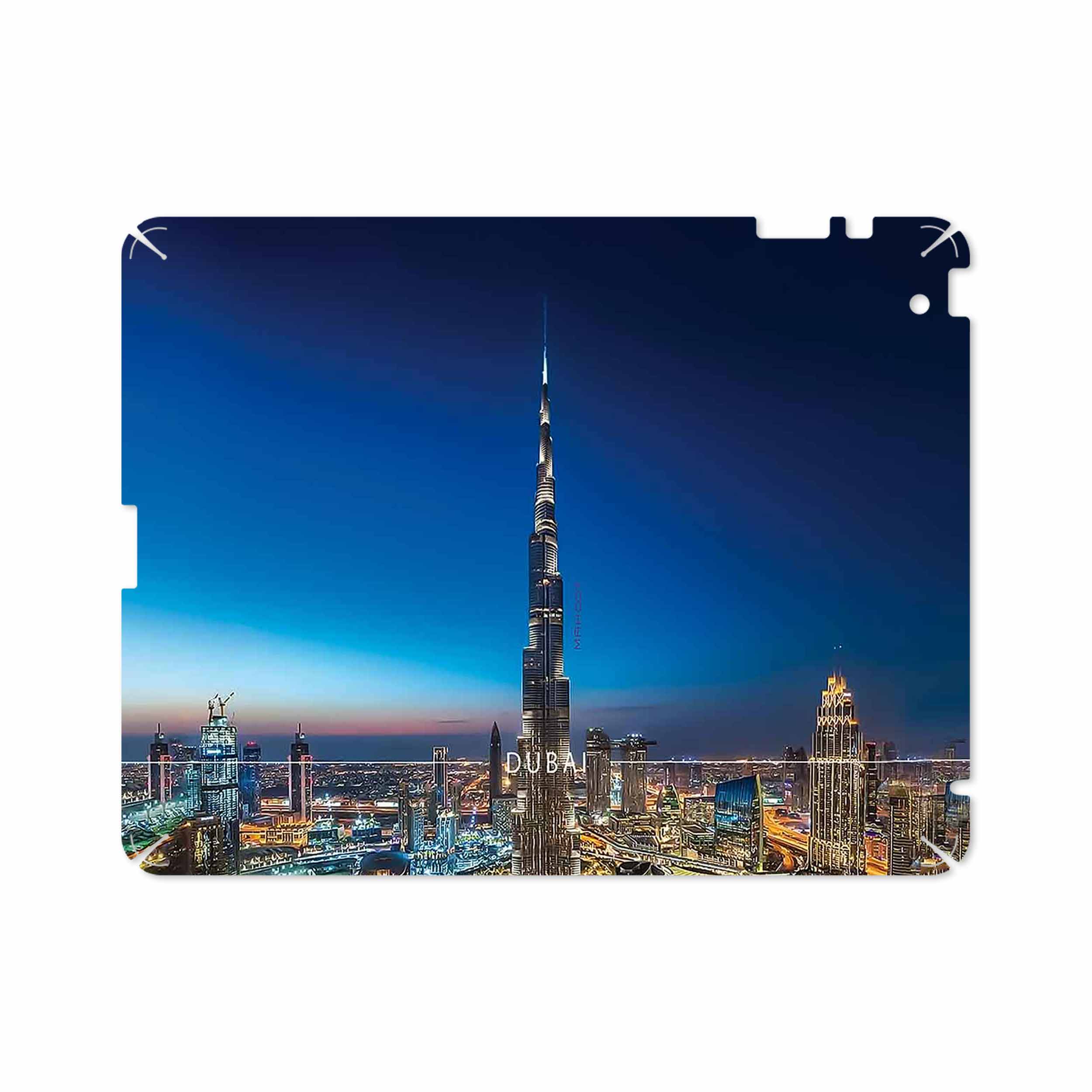 برچسب پوششی ماهوت مدل Dubai City مناسب برای تبلت اپل iPad 2 2011 A1397