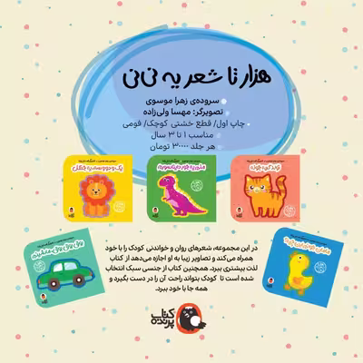 کتاب شعر فومی منم یه جور دایناسورم اثر زهرا موسوی انتشارات کتاب پرنده