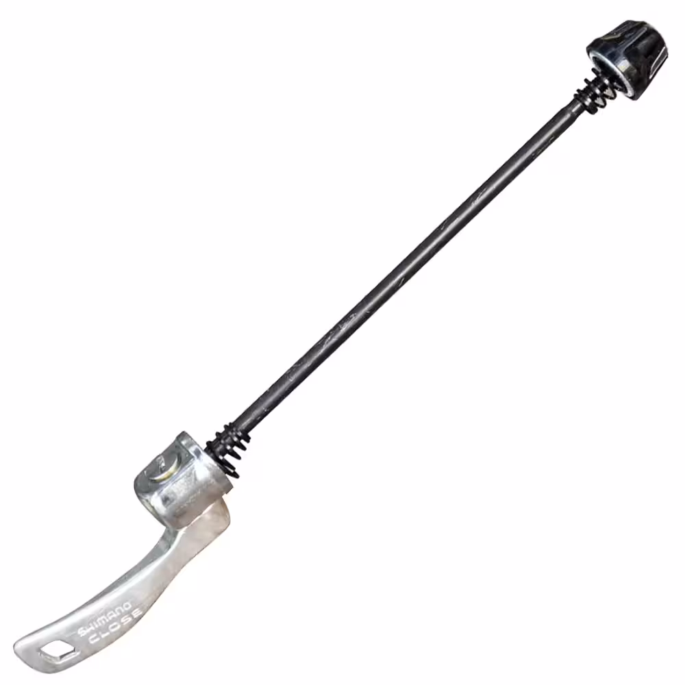 ضامن توپی جلو دوچرخه مارک شیمانو مدل Y7 نقره ای Shimano Bicycle Front Quick Release Y7