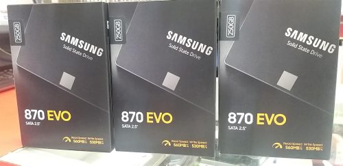 حافظه SSD سامسونگ مدل EVO 870 ظرفیت 250GB (آکبند)