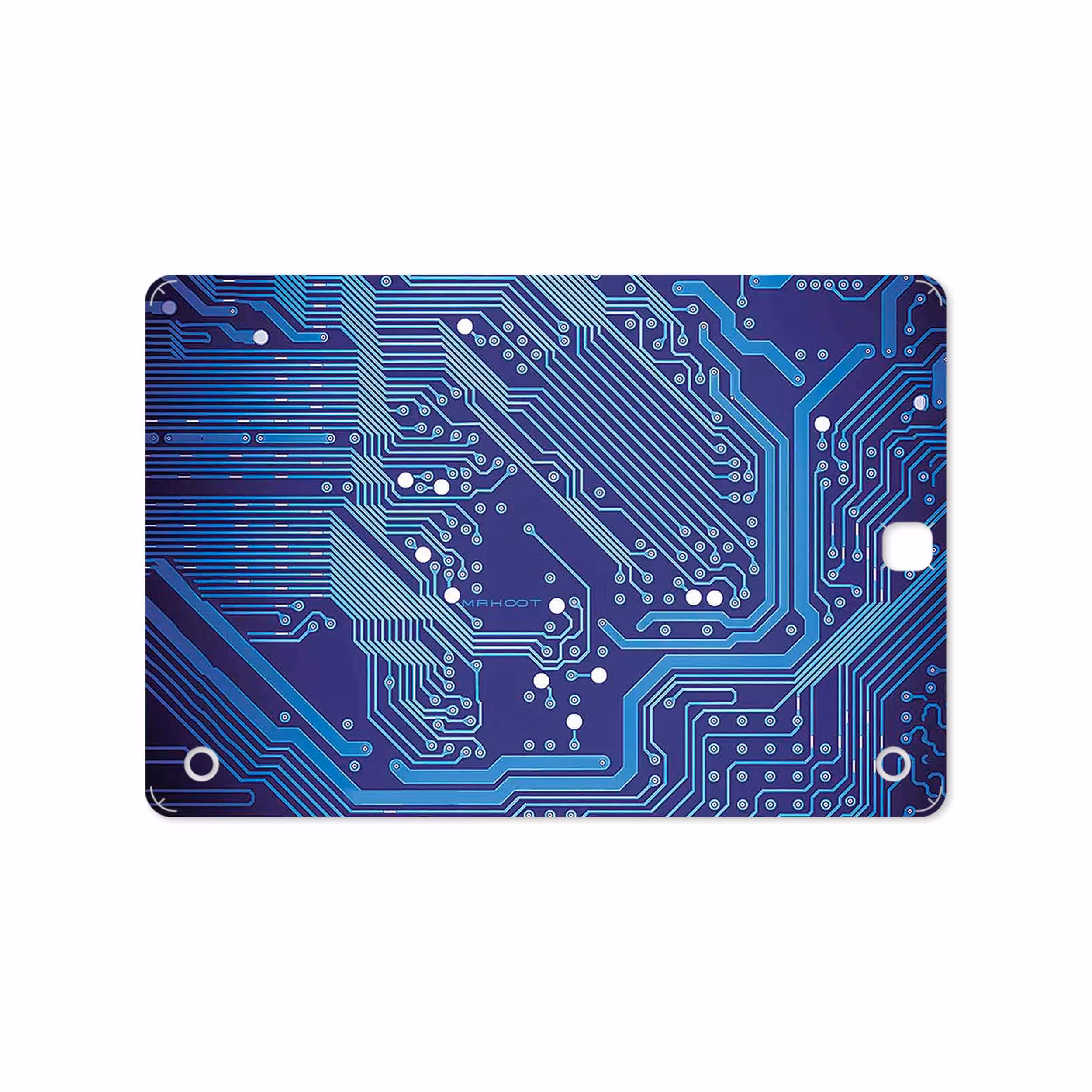 برچسب پوششی ماهوت مدل Blue Printed Circuit Board مناسب برای تبلت سامسونگ Galaxy Tab A 9.7 2015 T550