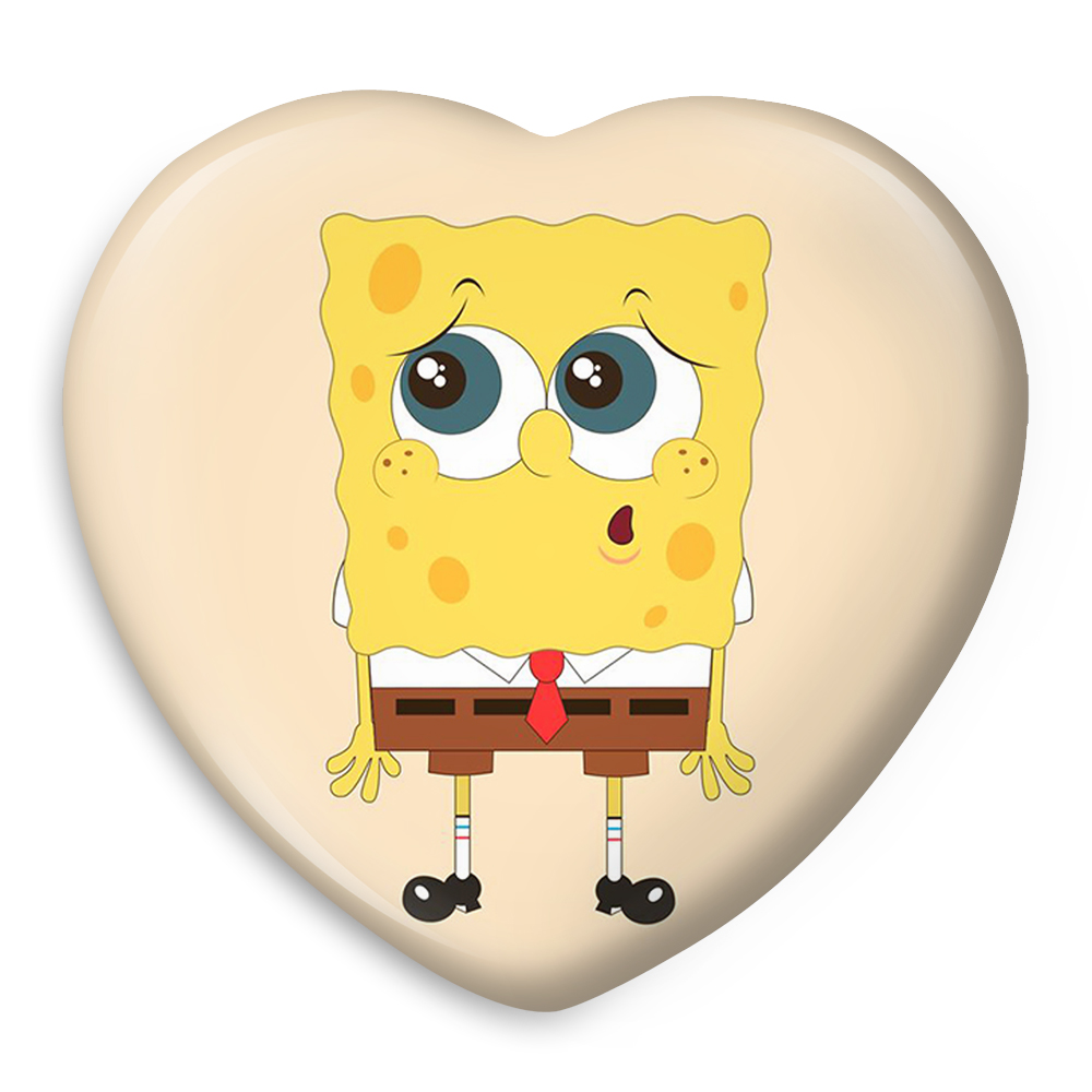 پیکسل خندالو طرح باب اسفنجی مدل قلبی کد 1325