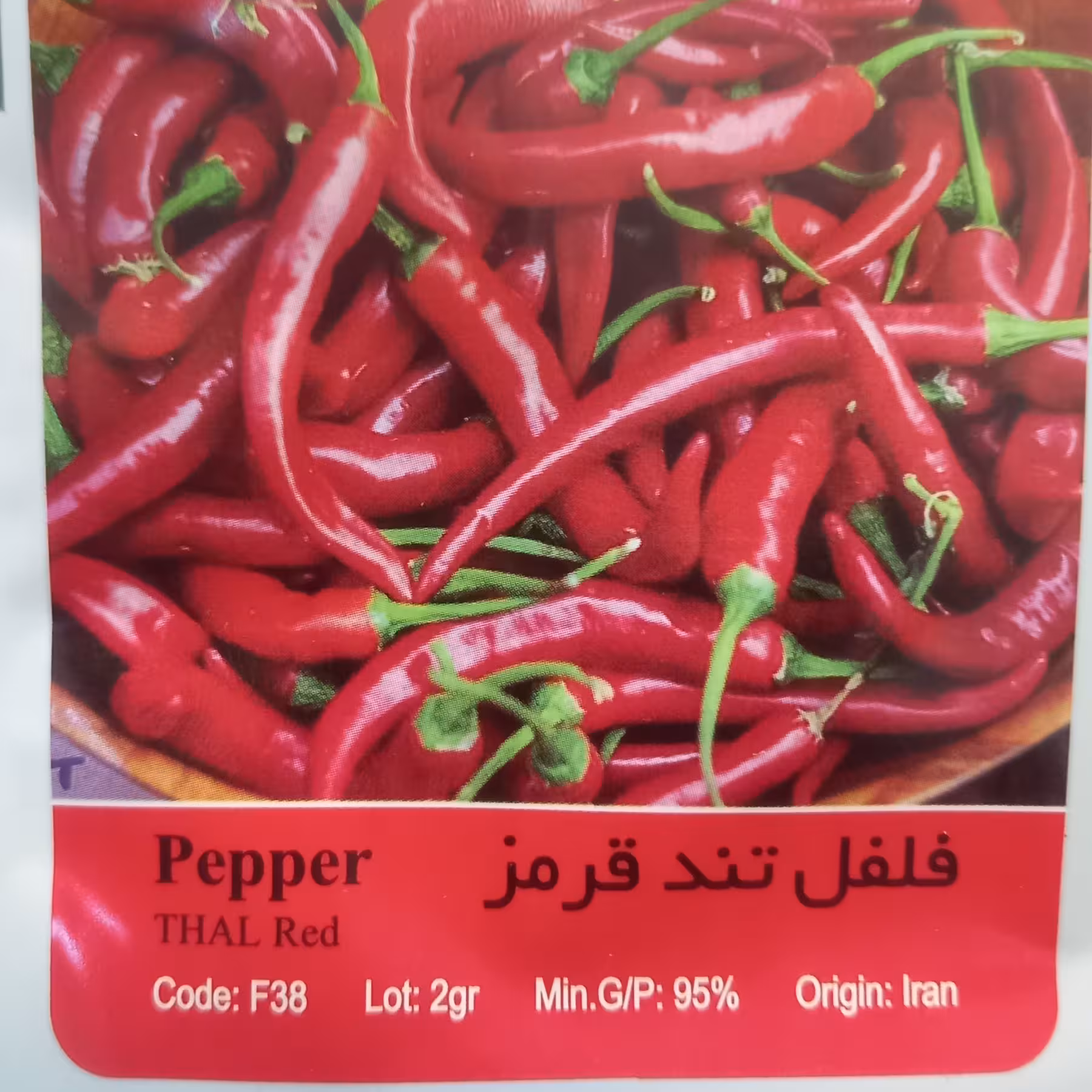 بذر فلفل قلمی تند  پاکتی
