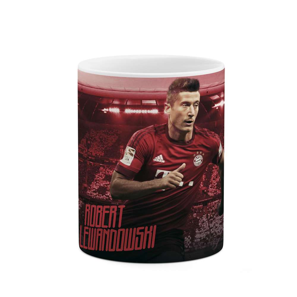 ماگ طرح فوتبالیست Robert Lewandowski مدل mgp12888