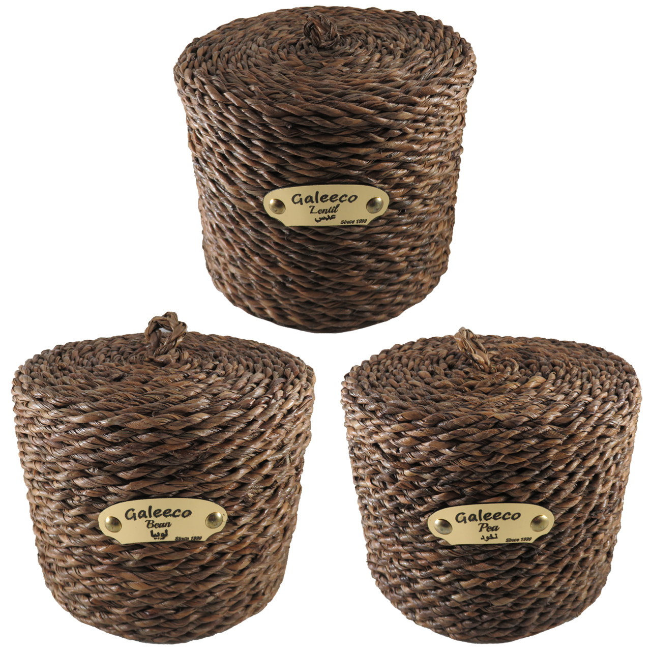 بانکه گالیکو مدل حبوبات HB مجموعه 3 عددی