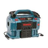 مینی کمپرسور سه کاره فندکی و برق شهری رونیکس مدل RH-4261  RONIX Air Compressor Model RH-4261