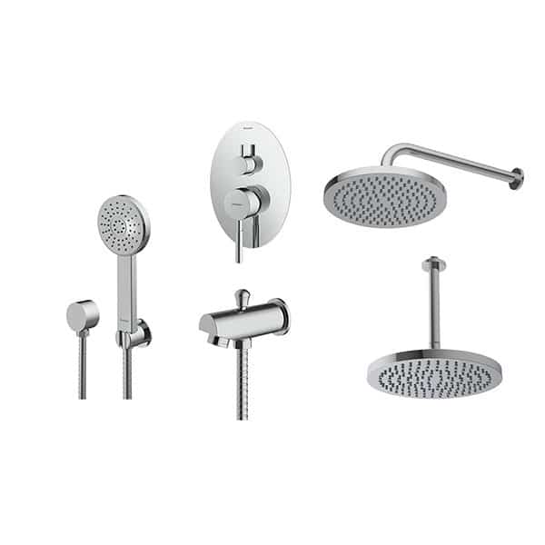 خرید و قیمت شیر حمام توکار شودر مدل روگن تیپ 4 | نوین هوم