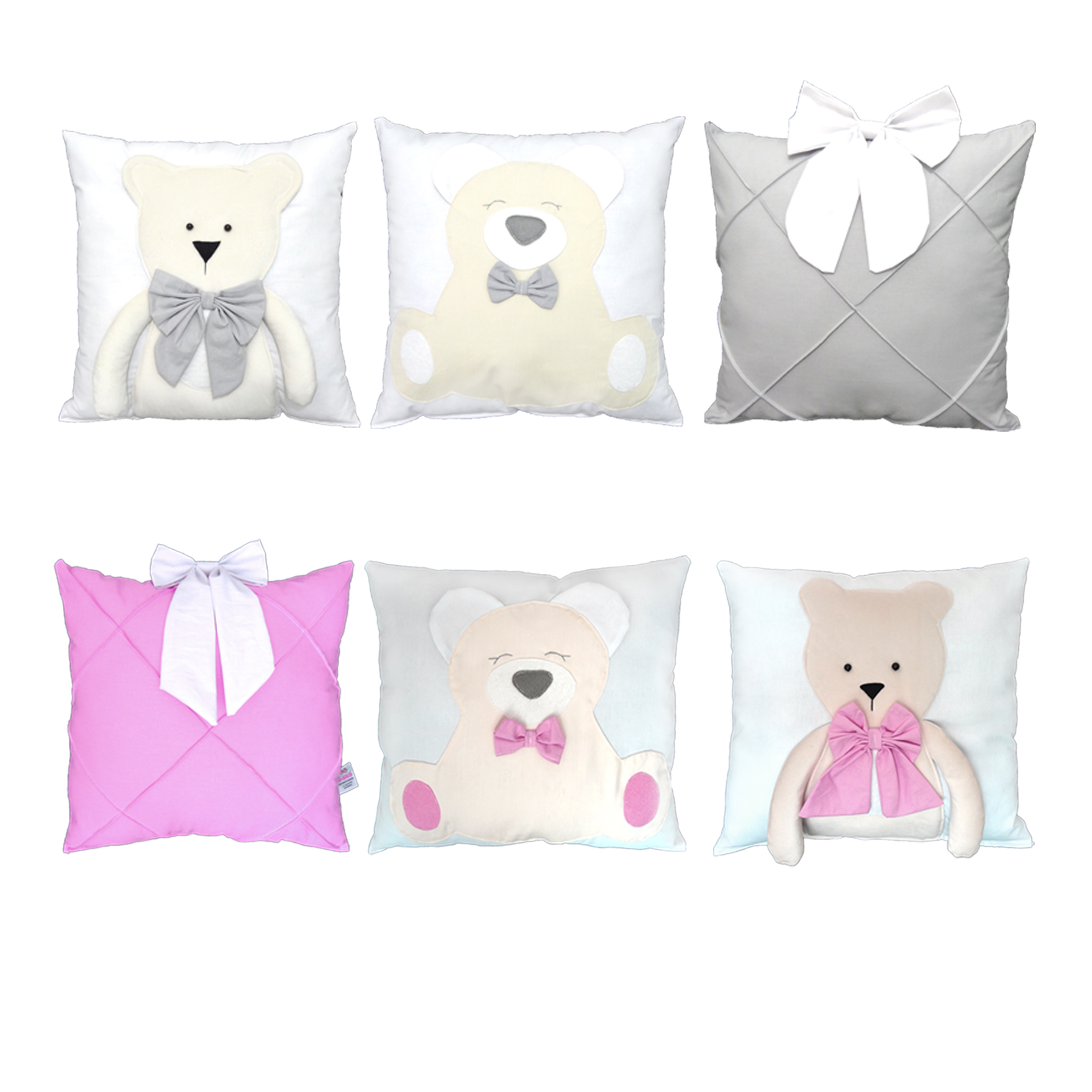 کوسن کودک مدل کلاسیک Animal Friendship 0102 مجموعه 6 عددی