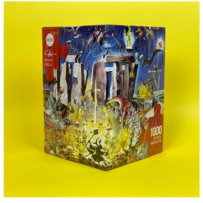 پازل 1000 تکه هیه طرح Mystic Circle (حلقه عرفانی).
29751 Heye