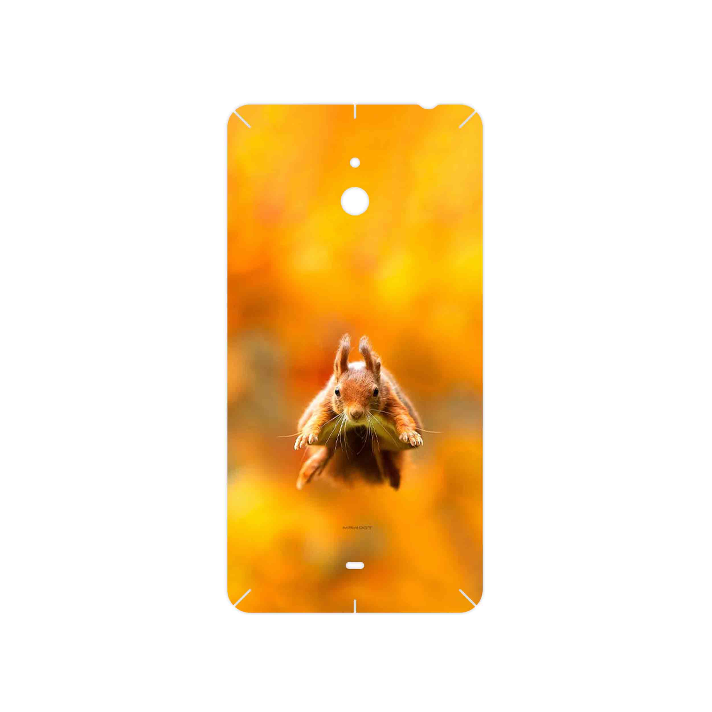 برچسب پوششی ماهوت مدل Squirrel مناسب برای گوشی موبایل نوکیا Lumia 1320