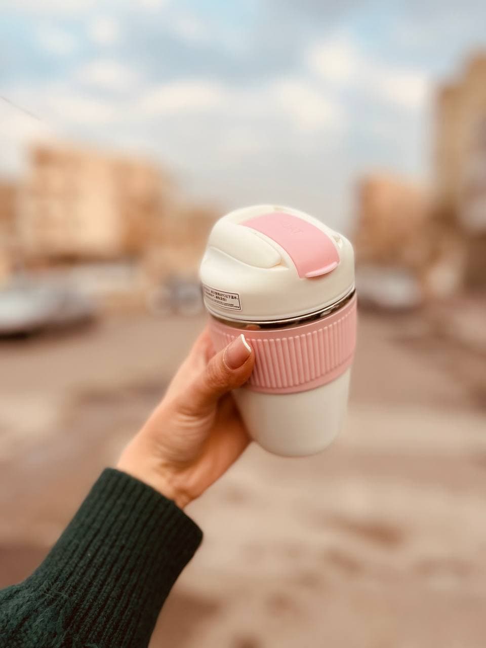 تراول ماگ 350 میل دور سیلیکون کد00440