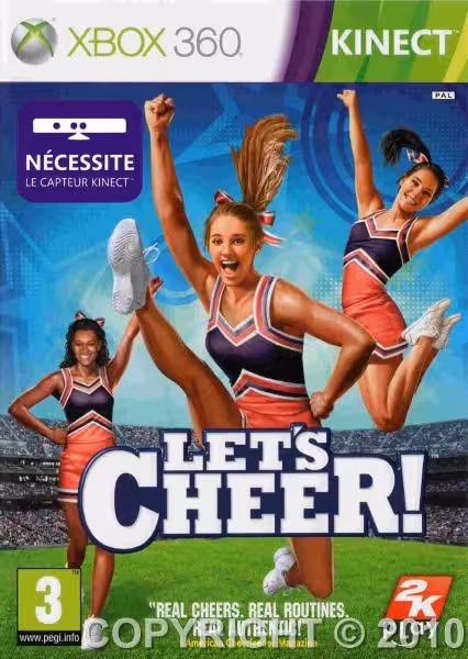 بازی کینکت کنسول Xbox360 lets cheer