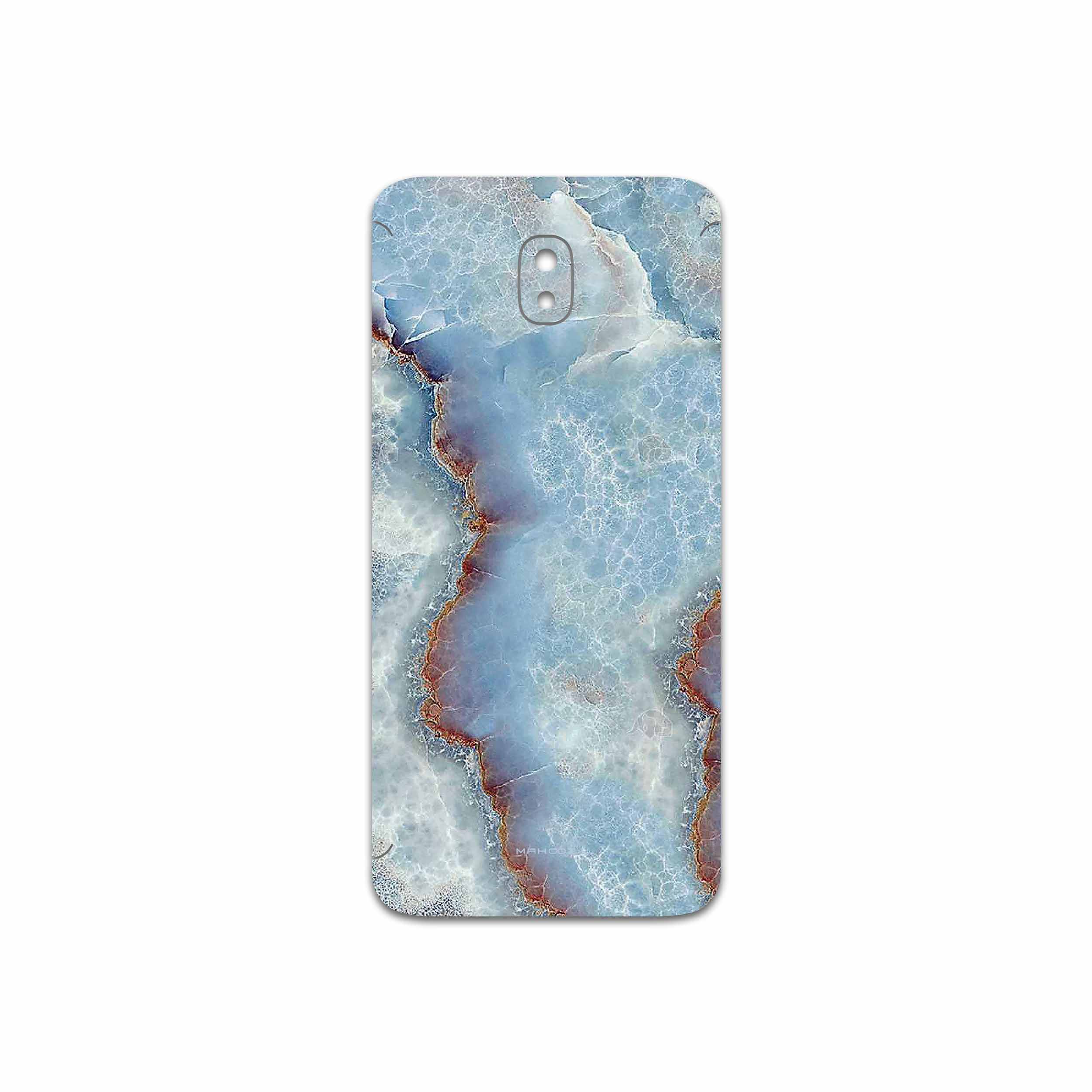 برچسب پوششی ماهوت مدل Blue Ocean Marble مناسب برای گوشی موبایل سامسونگ Galaxy J7 Pro