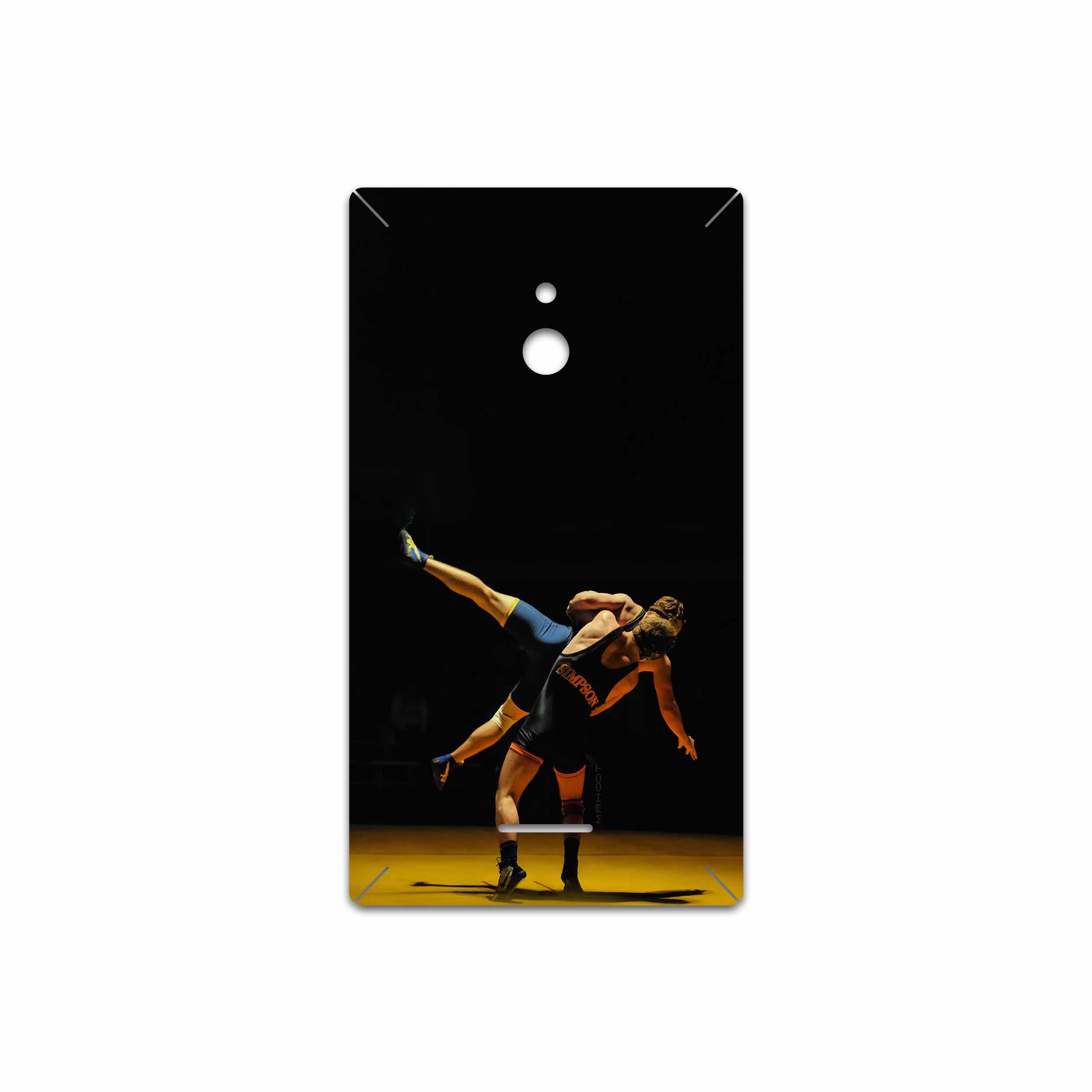 برچسب پوششی ماهوت مدل Wrestling مناسب برای گوشی موبایل نوکیا XL