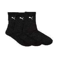 جوراب ورزشی مشکی مردانه های 3 بسته Puma
