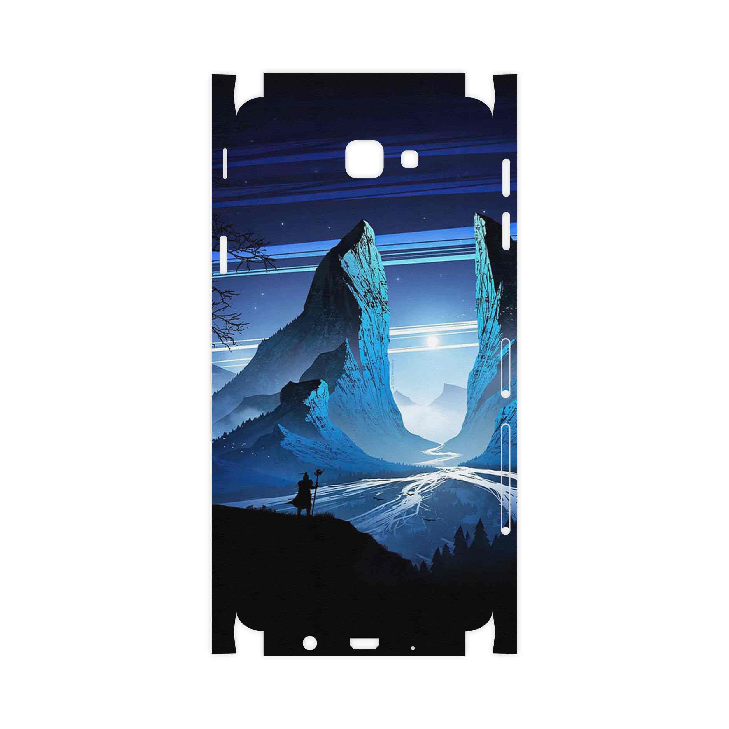 برچسب پوششی ماهوت مدل Blue Mountains Digital Art-FullSkin مناسب برای گوشی موبایل سامسونگ Galaxy J5 Prime