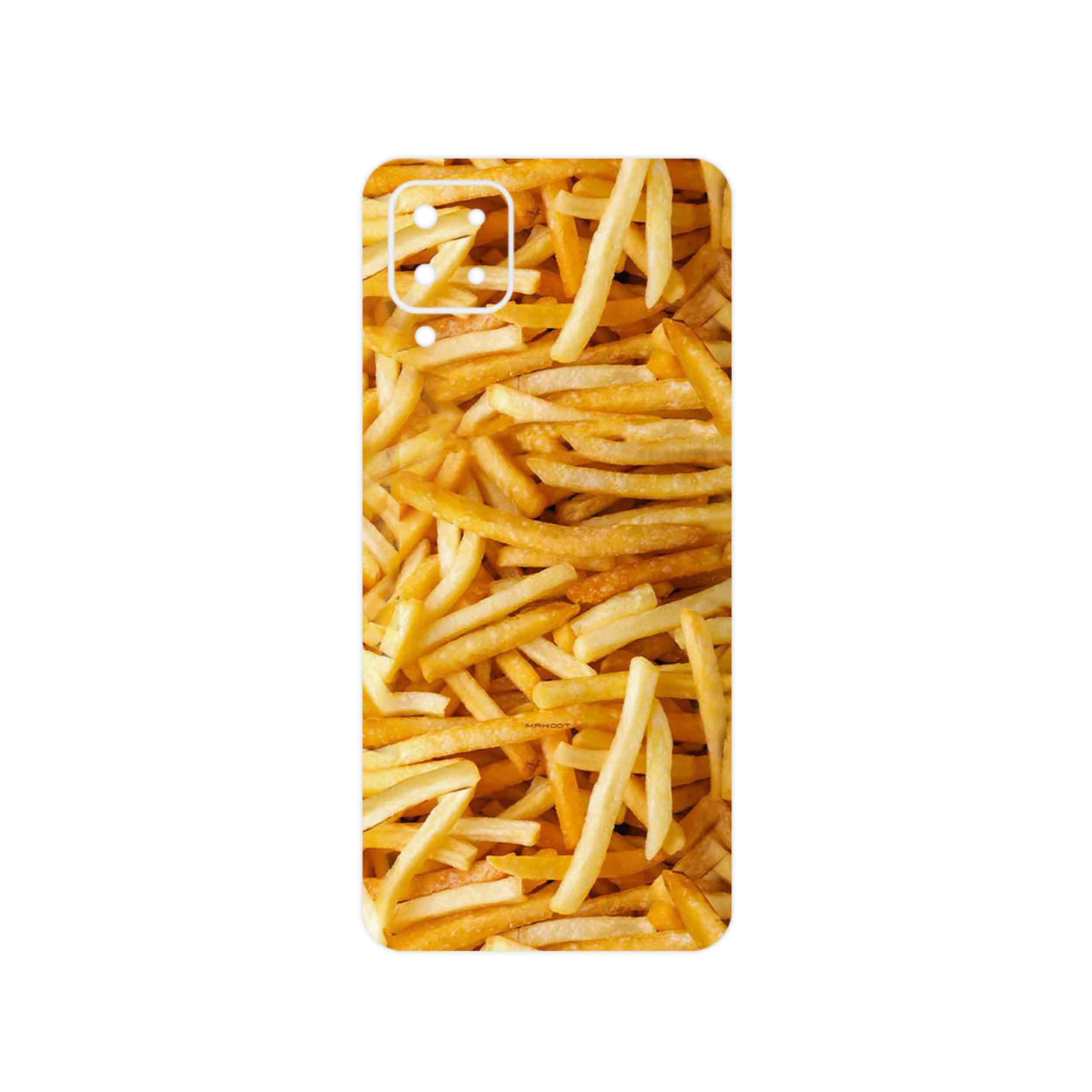 برچسب پوششی ماهوت مدل French fries مناسب برای گوشی موبایل سامسونگ Galaxy F12