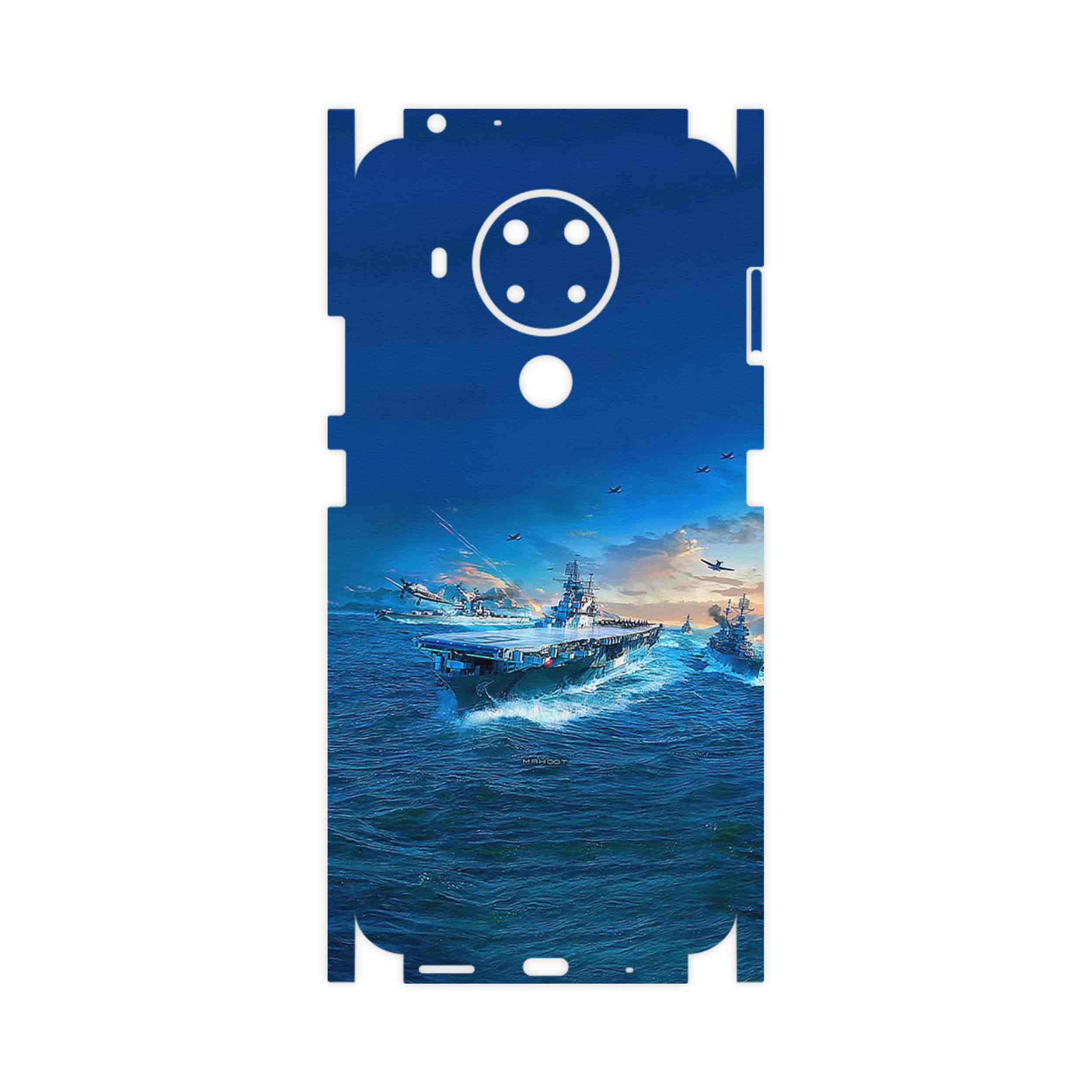 برچسب پوششی ماهوت مدل Warship-FullSkin مناسب برای گوشی موبایل نوکیا 5.4