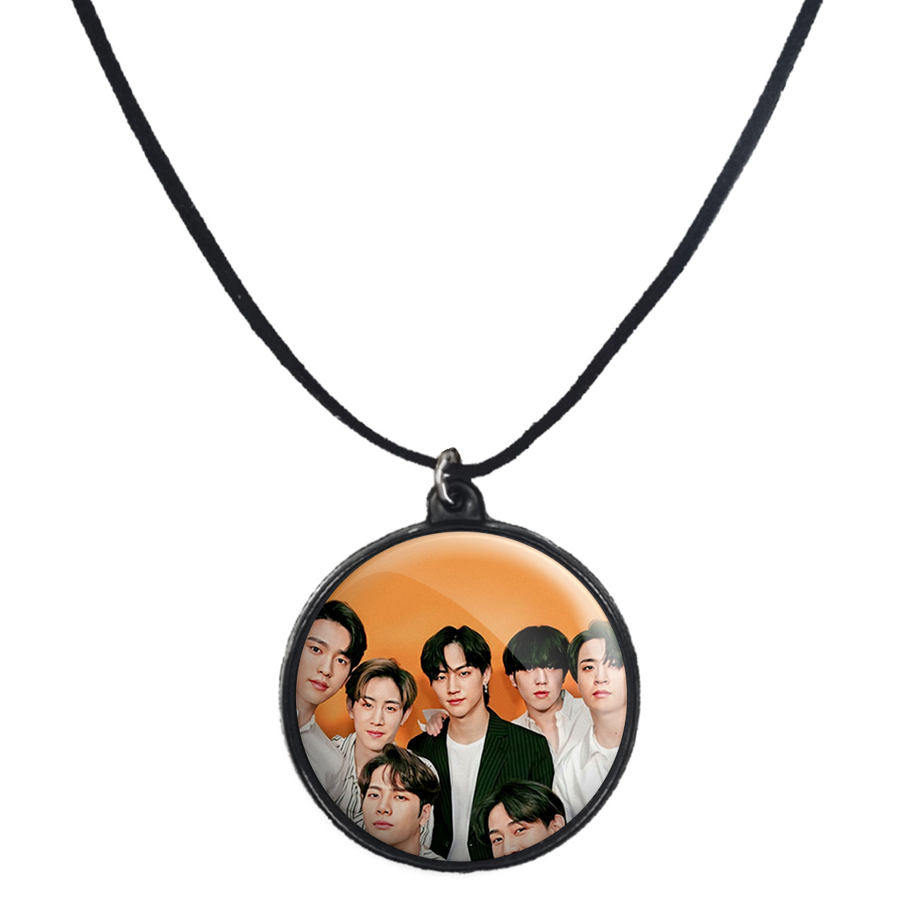 گردنبند پرمانه طرح GOT7 کد pmb.19031 مدل دو طرفه