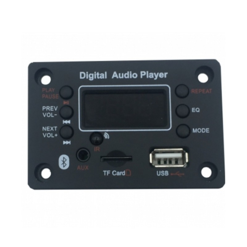 پخش کننده MP3  بلوتوثی 12 ولت Microsd  و USB همراه با ریموت