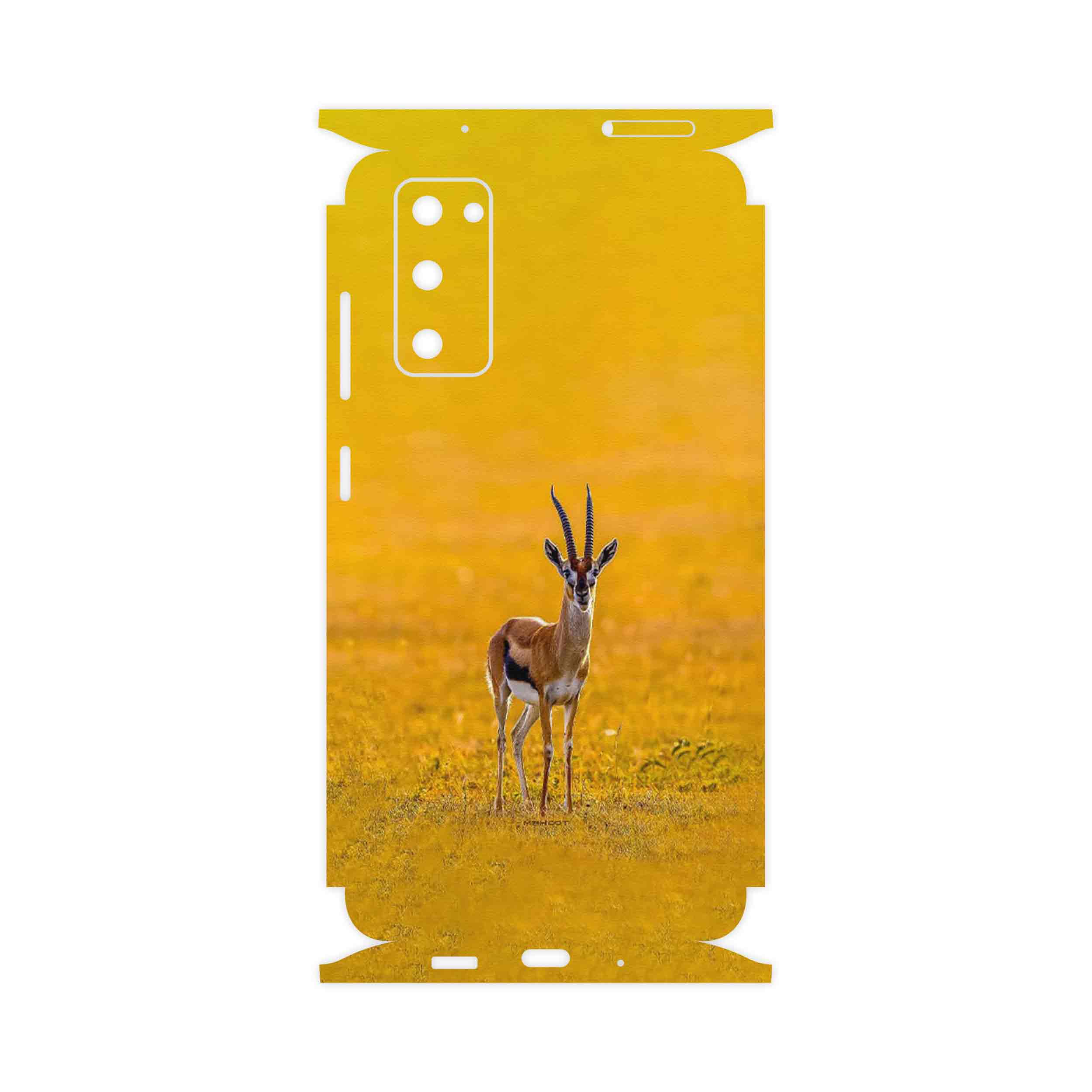 برچسب پوششی ماهوت مدل Gazelle-FullSkin مناسب برای گوشی موبایل سامسونگ Galaxy S20 FE