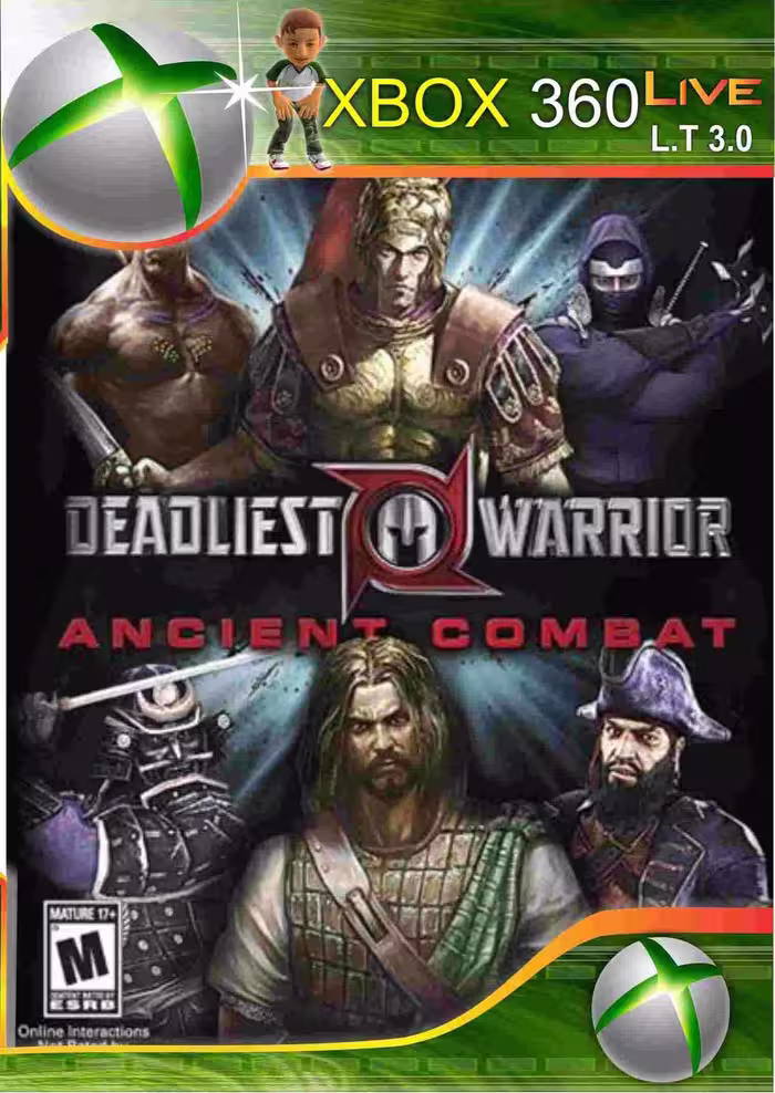 بازی ایکس باکس 360 deadliest warrior Ancient combat