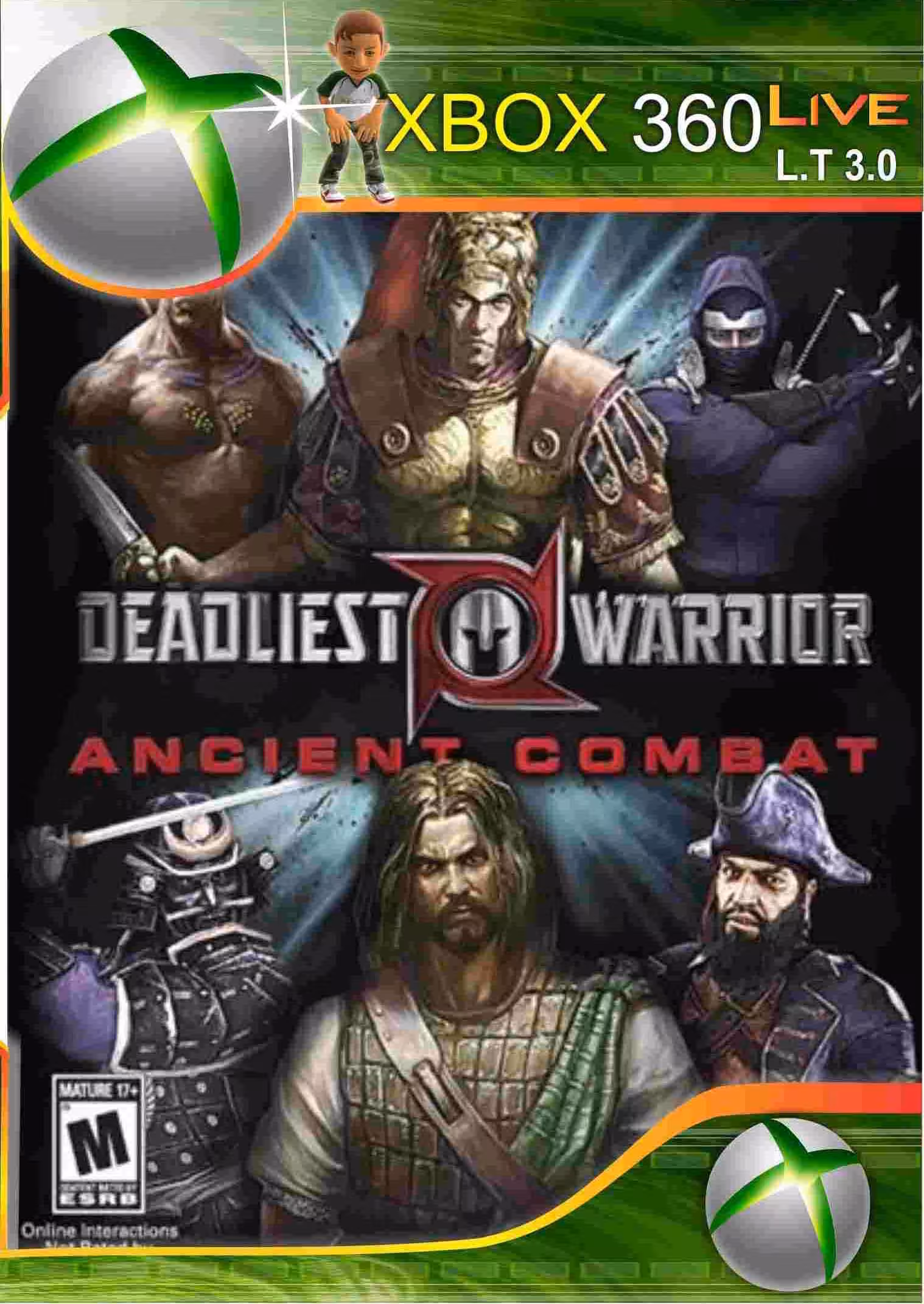 بازی ایکس باکس 360 deadliest warrior Ancient combat