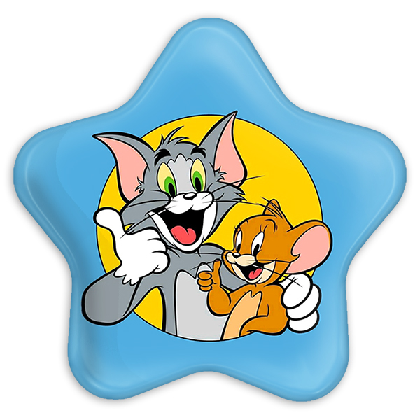 پیکسل خندالو طرح تام و جری Tom And Jerry مدل ستاره ای کد 10725