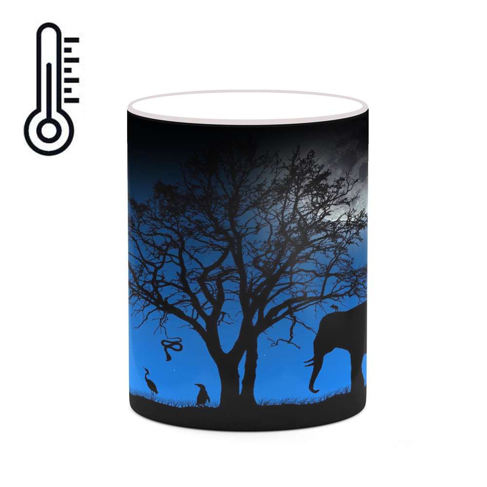 ماگ حرارتی کاکتی طرح فانتزی مدل mgh20577