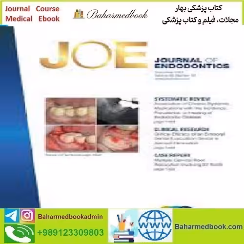 Journal of Endodontics Volume 48 Issue 1 to 12 2022 TRUE PD