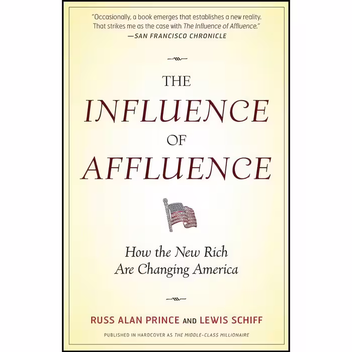 کتاب زبان اصلی The Influence of Affluence اثر Russ Alan Prince and Lewis Schiff
