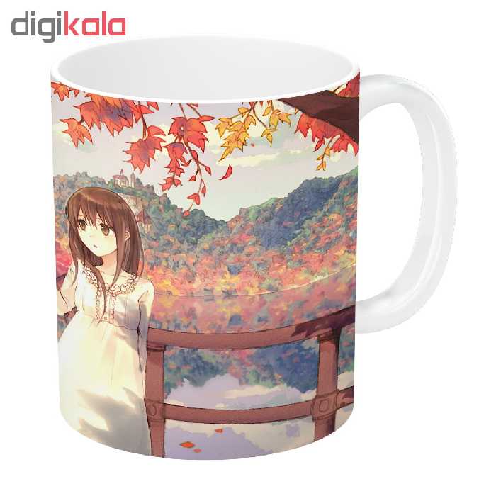 ماگ طرح anime girl مدل NI749