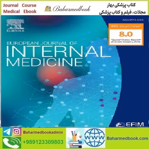 European Journal of Internal Medicine Volume 95 to 106 2022 TRU