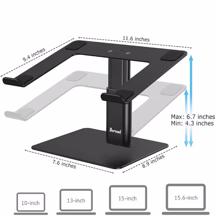 پایه نگهدارنده لپ تاپ برساد مدل SLA-01