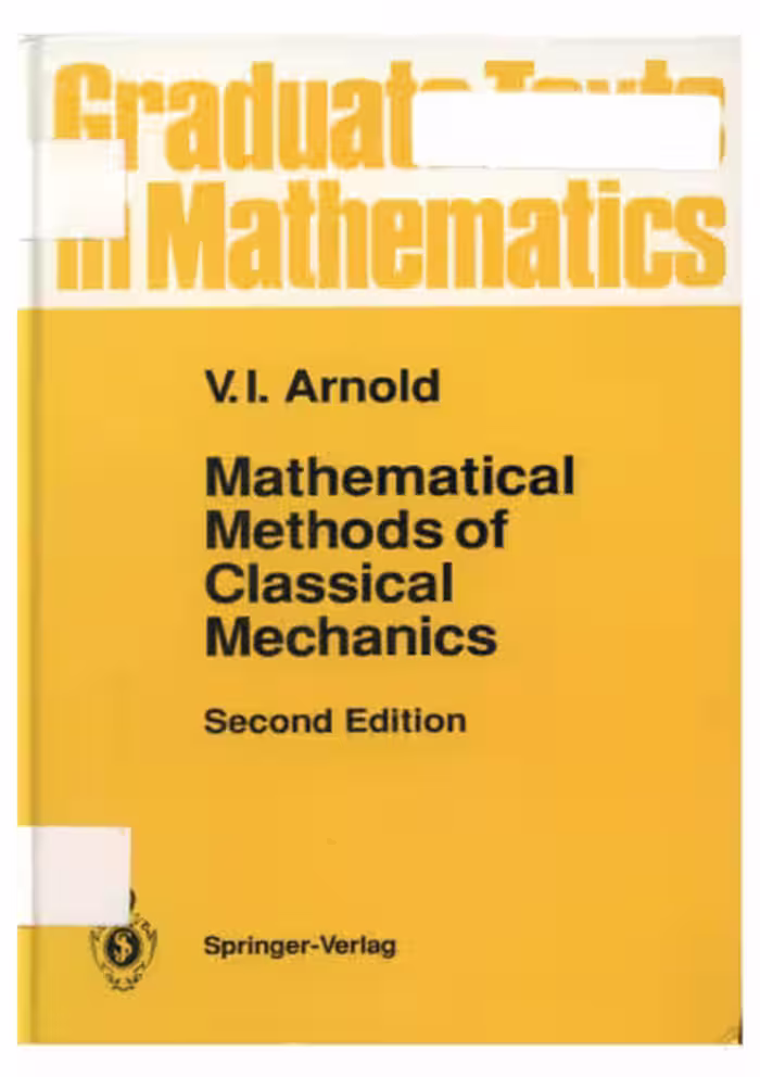 خرید و دانلود نسخه کامل کتاب Mathematical Methods of Classical Mechanics