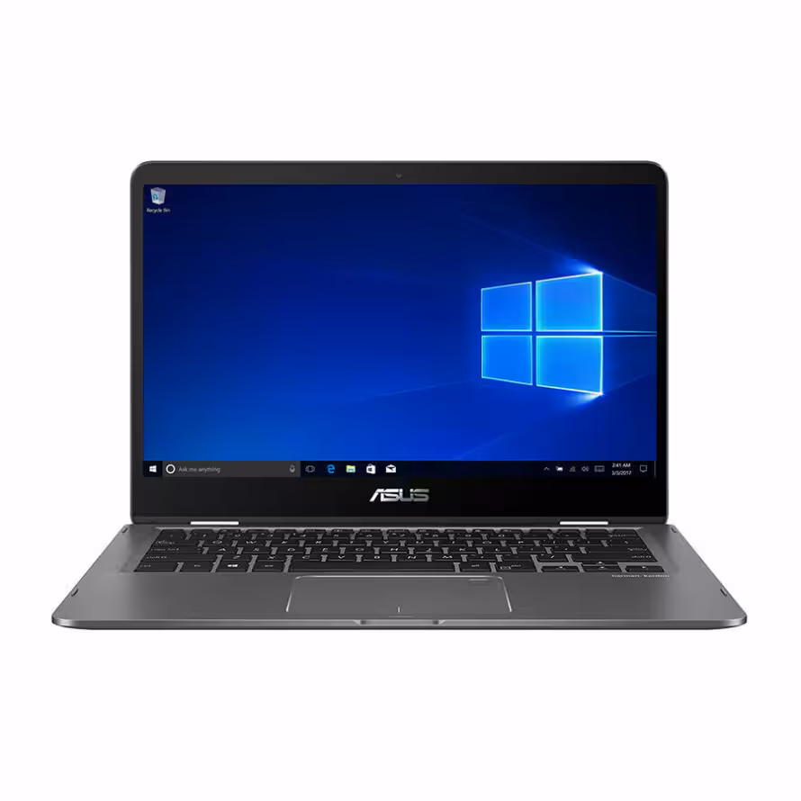 لپ تاپ ایسوس Zenbook Flip مدل UX461UN با پردازنده Core i7 نسل 8، رم 16GB، حافظه 512GB SSD و گرافیک 2GB.