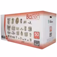 سرویس 50 پارچه جهیزیه عروس بازن مدل LIFE-50PCS