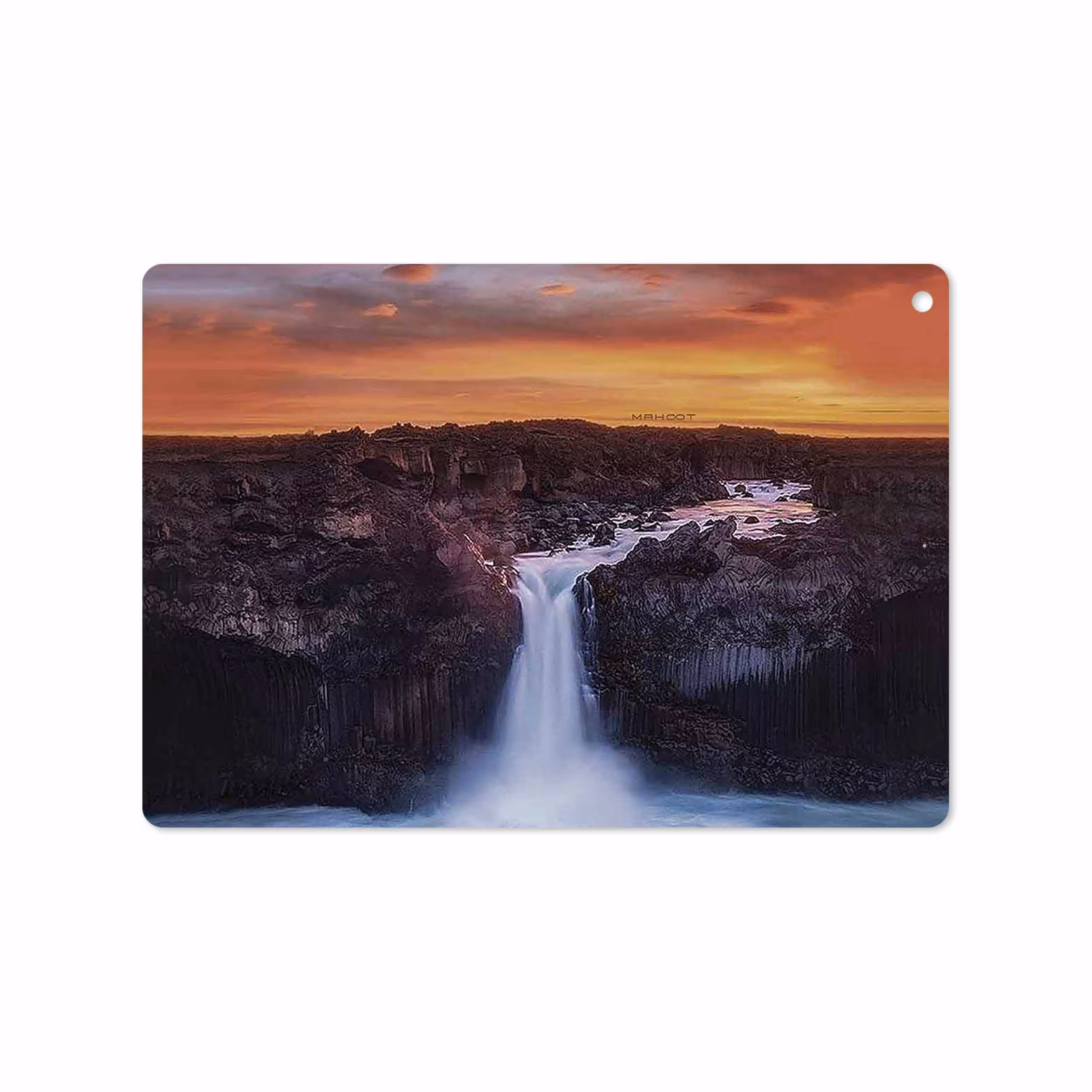 برچسب پوششی ماهوت مدل Waterfall مناسب برای تبلت اپل iPad 9.7 (GEN 5) 2017 A1822