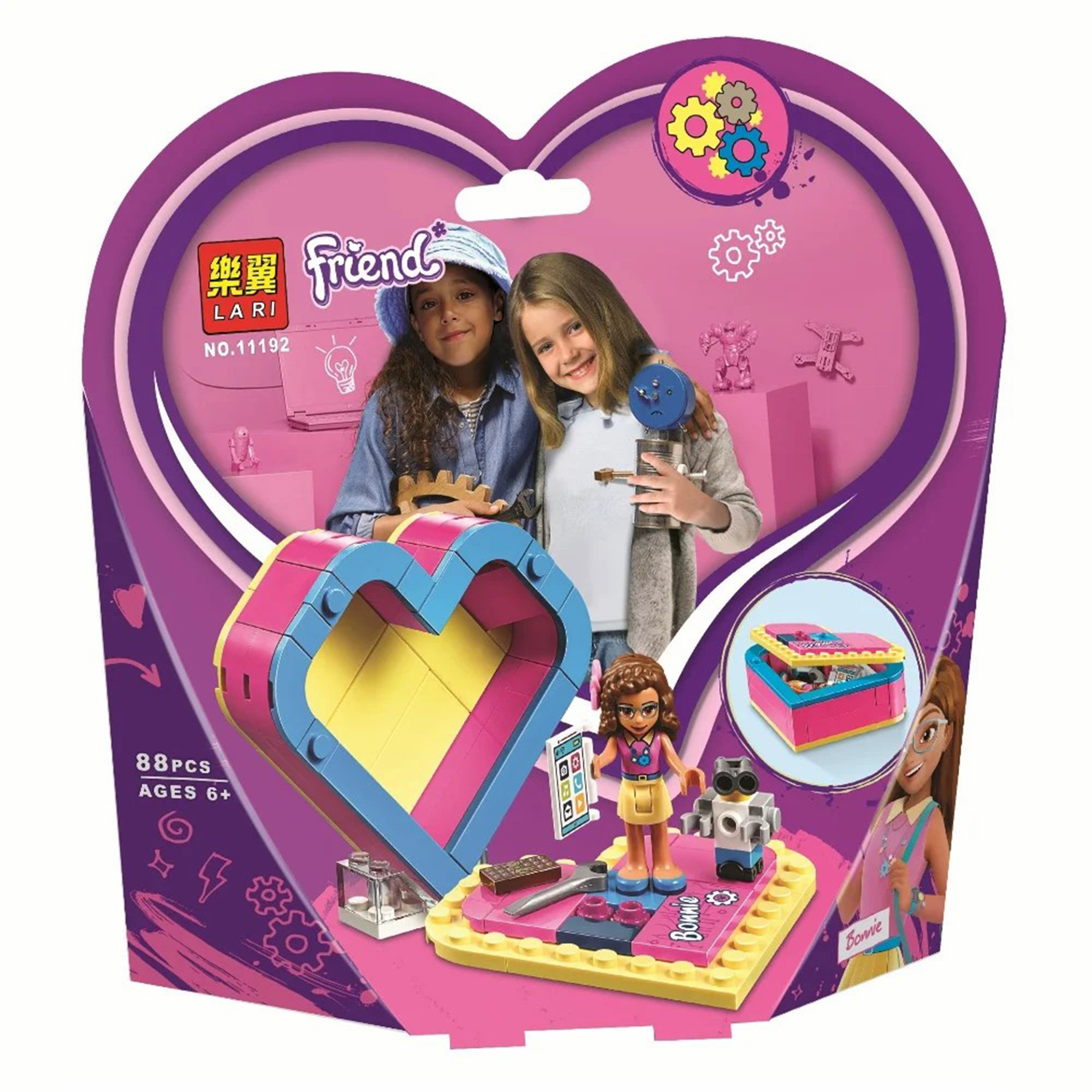 ساختنی لاری سری Friends مدل جعبه جواهر 11192