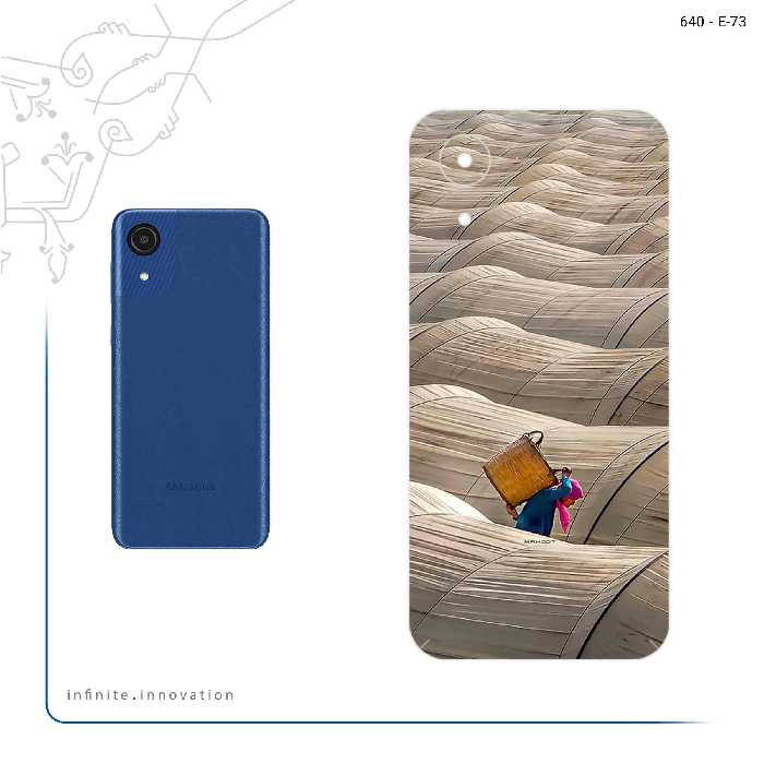 برچسب پوششی ماهوت مدل Strawberry Greenhouses مناسب برای گوشی موبایل سامسونگ Galaxy A03 Core