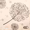 ملحفه آدنو مدل Dandelion کد IR119 یک نفره سایز 140x240 سانتی متر